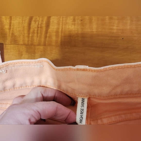 Rag & Bone High Rise Skinny Jeans Size 29 Prairie Sun - Picture 8 of 10